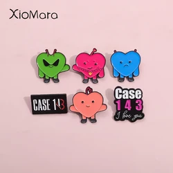 Korean Boy Singing Band Enamel Pins Custom Trainee Group Brooches Lapel Badges Jewelry Gift For Fans Idol Friends