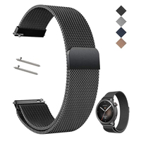 20mm 22mm Strap for Amazfit Balance GTR 3 Pro/4/2 GTS 2e/3/4 mini magnetic metal bracelet correa watchband amazfit bip Band