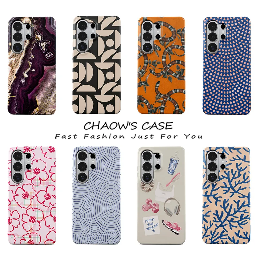 Capa de Telefone Luxuosa Bugrs Seaside Coral para Samsung Galaxy S20 FE S22 S24 S25 S26 Plus Ultra Edge 4G 5G com Dupla Camada
