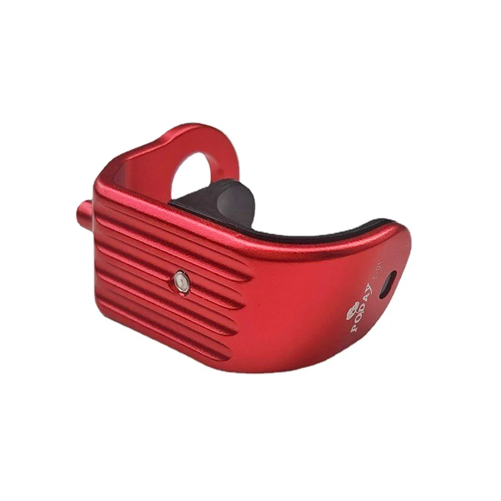 

Lightweight CNC Machined Front Fork Hook for Folding Bicycles with Frame-Safe Rubber Grip and Fold-Stabilizing Angular Profile