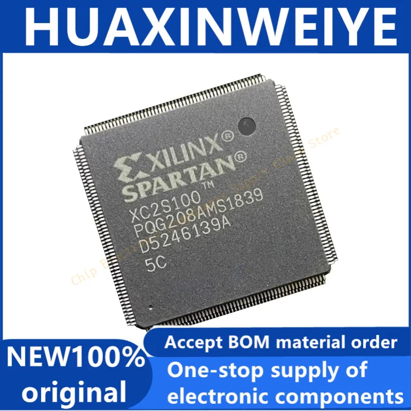 

XC2S100-5PQG208I QFP-208 100% New Chipset Integrated circuit electronic components electrónica