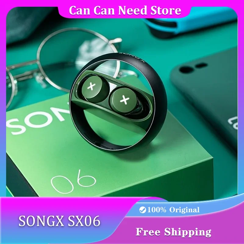 SONGX SX06 True Wireless Earphones in-Ear High Sound Quality IPX5 Waterproof Earbuds Bluetooth TWS Headset Gaming Headphone Gift