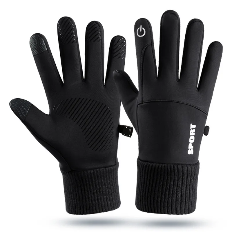 Winter waterdichte herenhandschoenen winddicht sportvissen touchscreen rijden motorfiets ski antislip warme fietsen dameshandschoenen