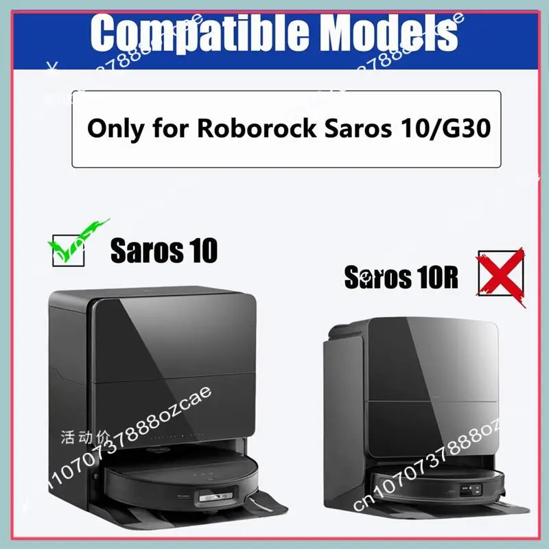 A26P Ersatz Mopp Halterung Für Roborock Saros 10 /G30/S9 Maxv Ultra Roboter Staubsauger Zubehör Effiziente boden Reinigung