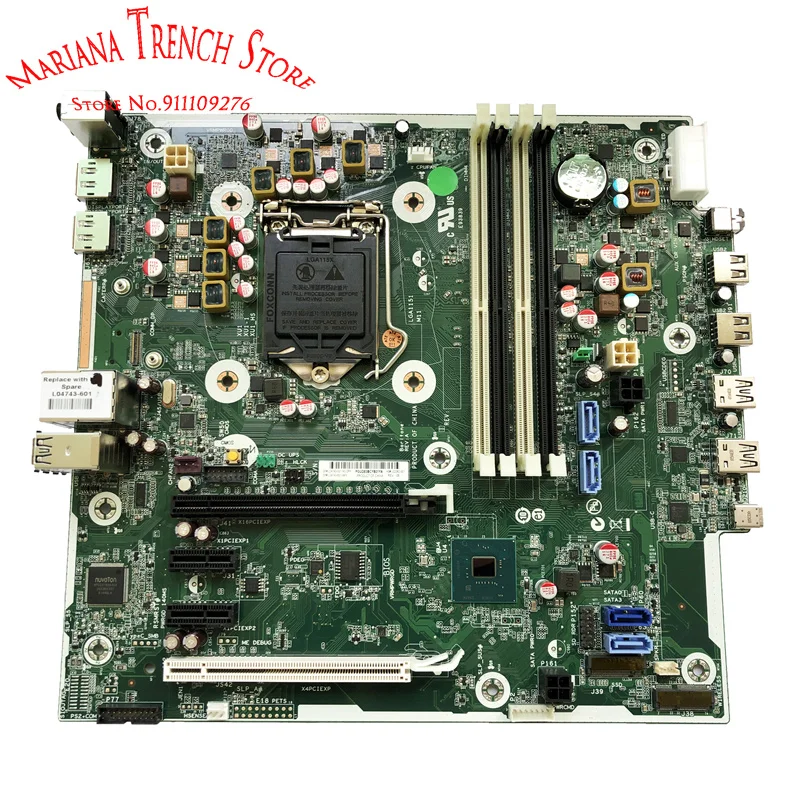 Desktop PC Motherboard for HP ProDesk 600 G4 MT Q370 L04743-001/601 L02062-001