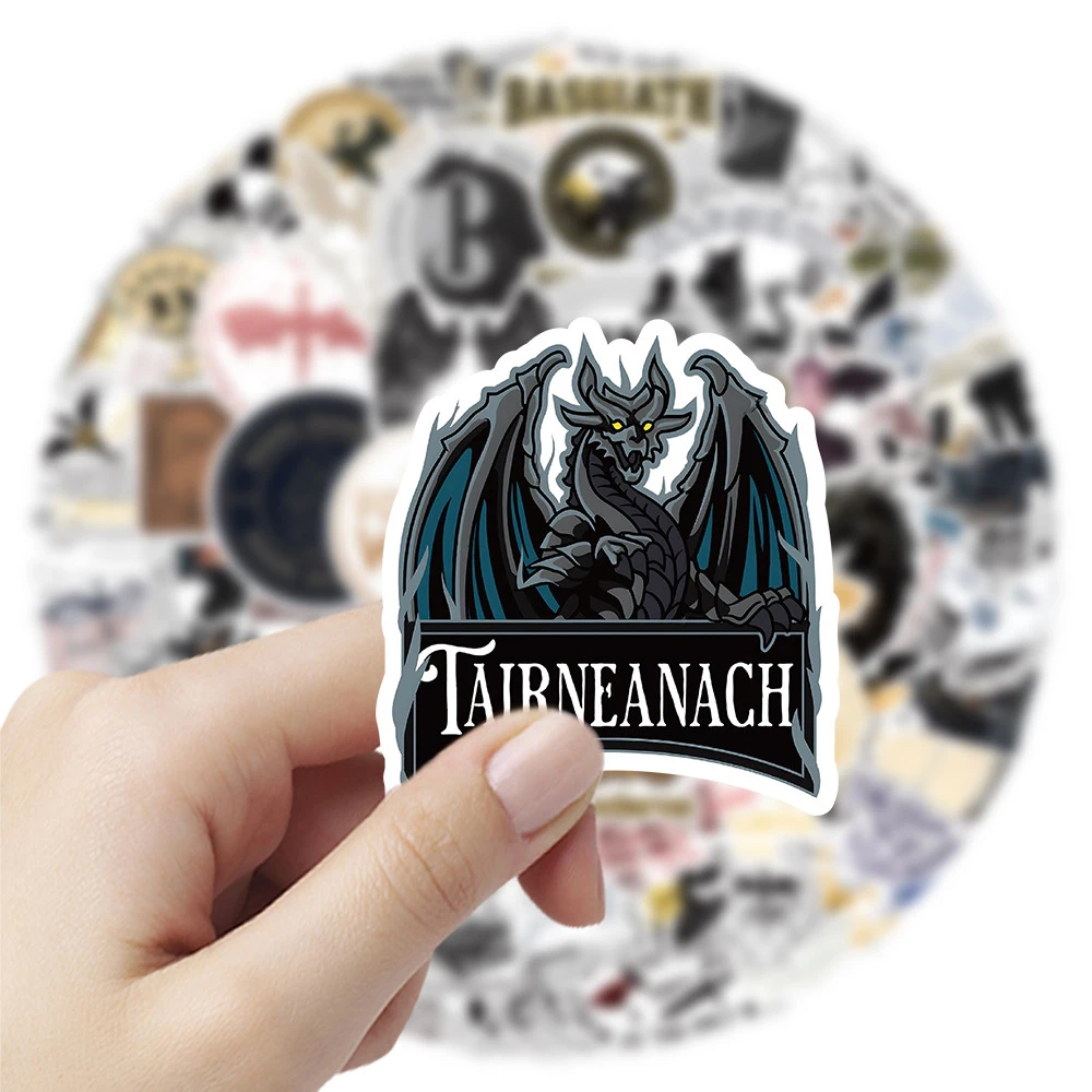

10/30/50/100pcs Cartoon Novel Fourth Wing Stickers DIY Phone Laptop Luggage Car Waterproof Cool Graffiti Decal Sticker Wholesale
