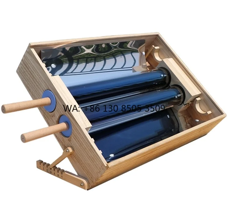 For CE Demax DM-70-530D 2.5L Dual-Tube Portable Solar Cooker Oven Lightweight Waterproof Design for Outdoor Camping BBQ