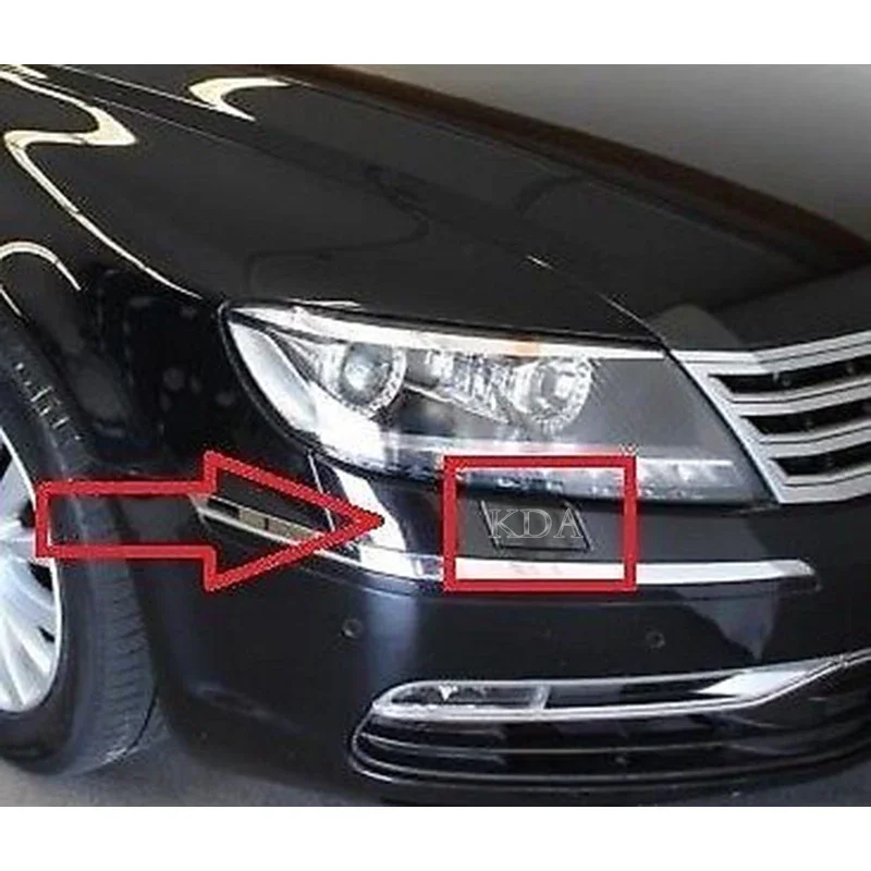 Bumper Trim for VW Volkswagen Phaeton 2011-2016 Bumper Decoration Trim Exterior Protective Styling Accessories Front Headlight