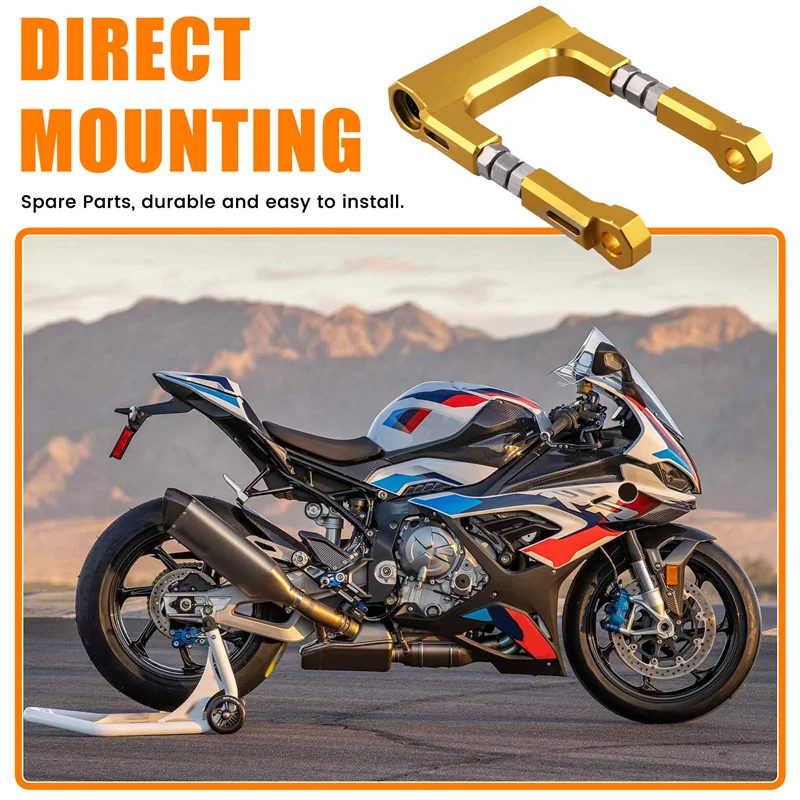 

CNC Motorcycle Seat Lowering Links Kit Suspension Linkage Drop Kit For BMW S1000R 14-16 S1000RR 10-13