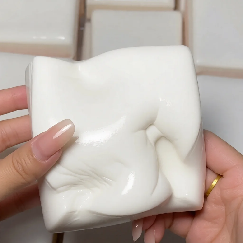 Squishy Double-Sided Sticky Rice Cake Pink Slow Rising Rice Cake Squishy Slow Rebound Bread Stress Relief Hand Relax Gift