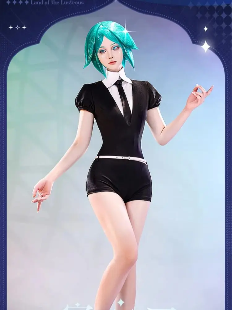 

CosAn Land of the Lustrous Cinnabar Cosplay Costume Game Anime School Uniforms Party Role Play Clothing Women’s Wear