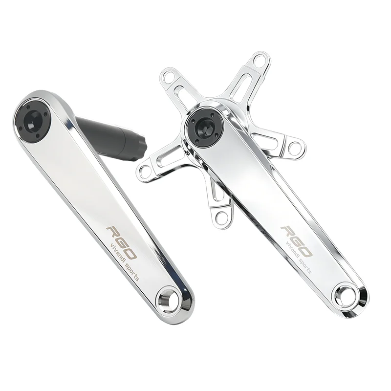 RGO FR-60 Folding Bike Crankset 165mm 24mm GXP Spindle 130BCD 48