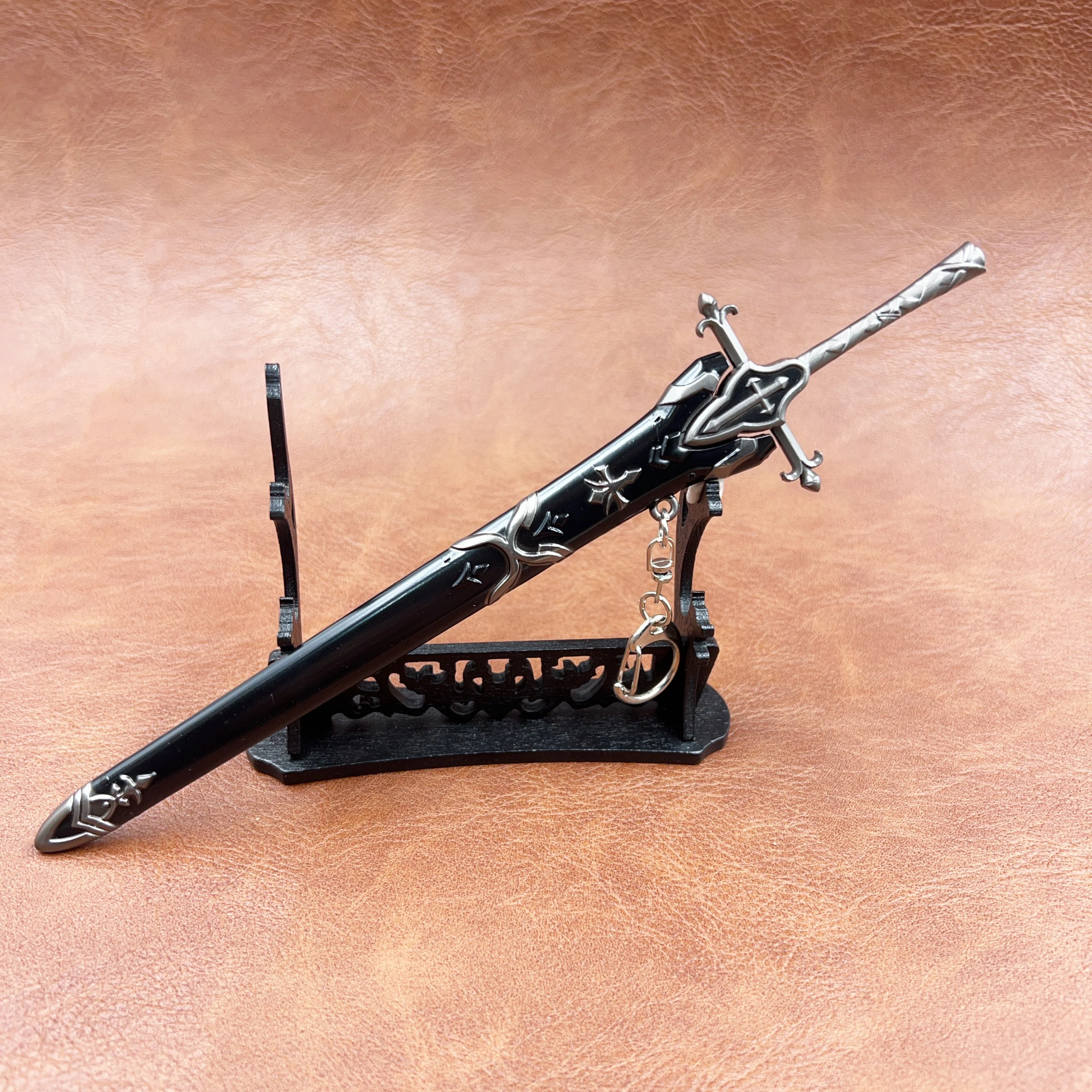 

22 см Fate Siegfried Balmung с ножнами, брелок, аниме-фэндогерой, Fate/stay night, Dragon Slayer, Saber, металлическая модель катаны, игрушка