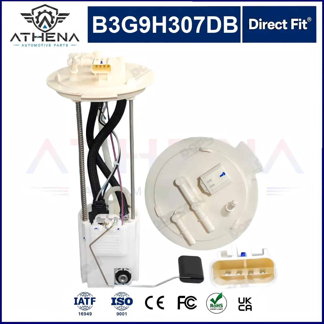 JB3G-9H307-BB Fuel Pump Assembly Fix Hard Start Low Fuel Pressure For Ford Ranger 2.0 EcoBlue JB3G-9H307-DB