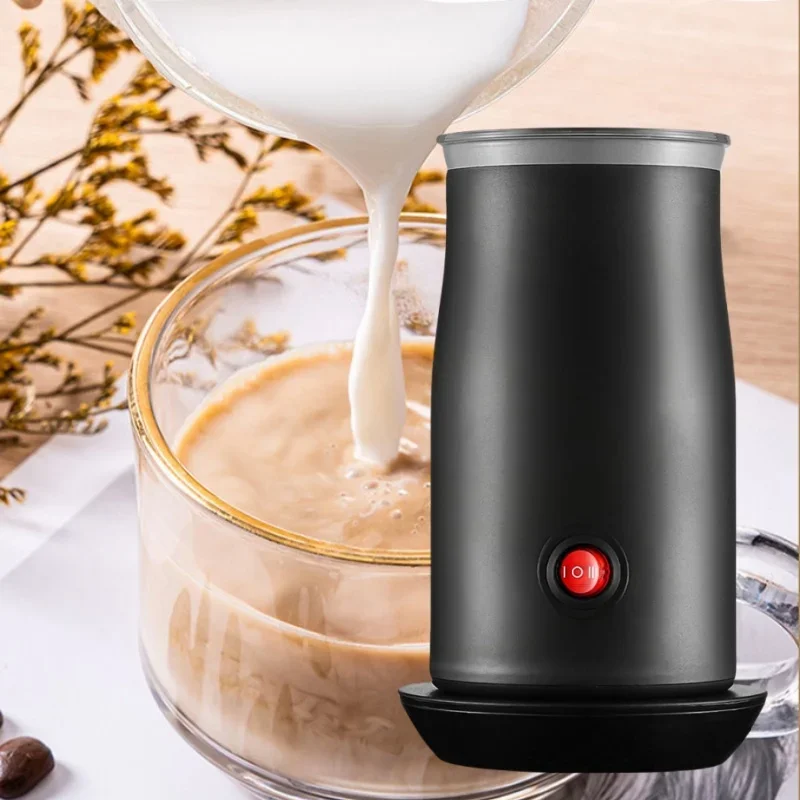 

Hot And Cold Coffee Latte Art Electric Milk Frother Magnetic Separation Foaming Technology Milk Steamer Frother