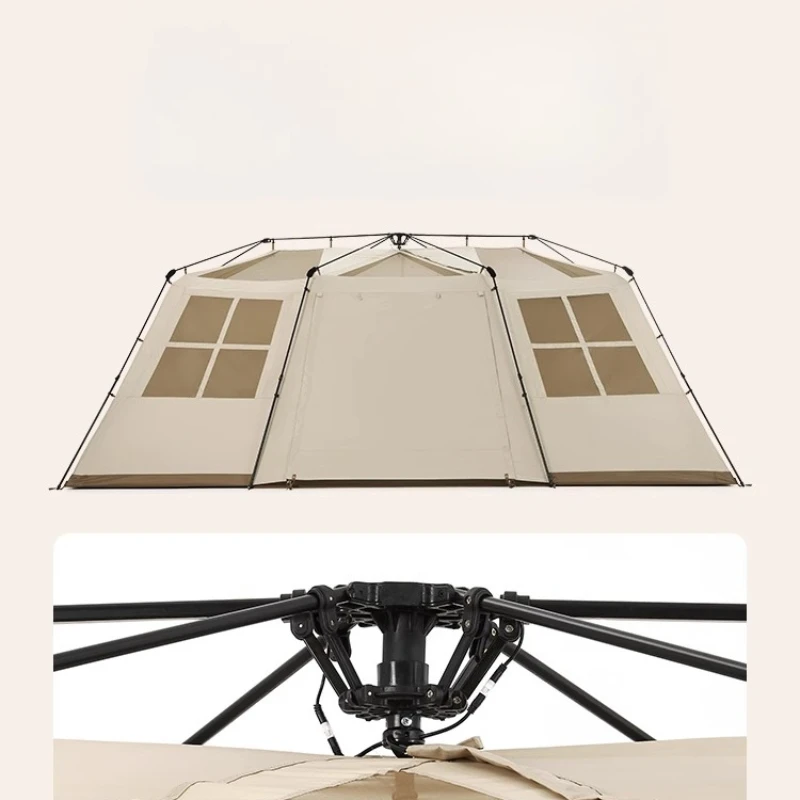 

Открытый, кемпинг, снаряжение для кемпинга, две спальни и одна гостиная, палатка на крыше.