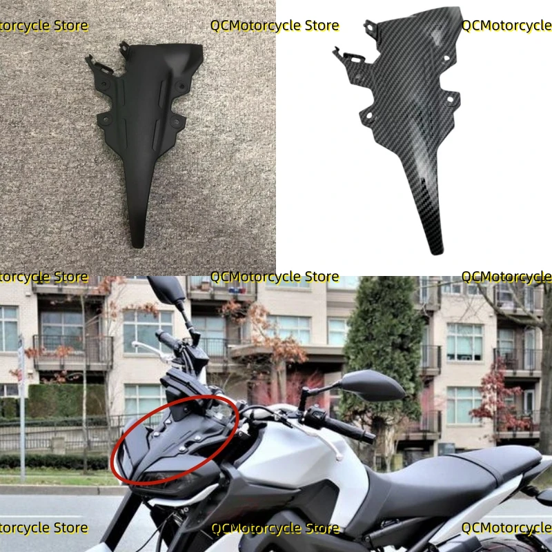 

Front Speedometer Bracket Head Cowl Upper Nose Fairing Headlight Holder Cover Fit For Yamaha MT-09 MT09 FZ09 FZ-09 2017-2020