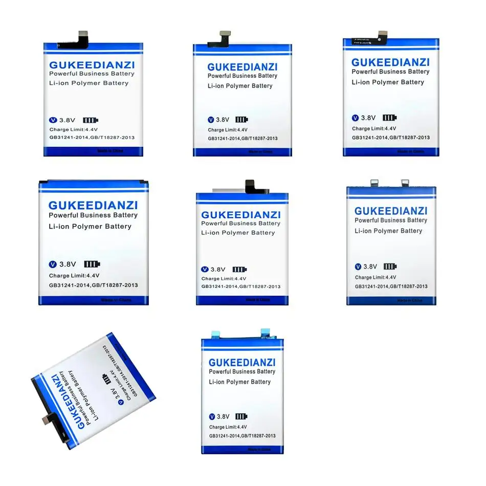 

Аккумулятор BN31 BP49 BP41 для Xiaomi MI 13T 2A 5X 9T A2 Poco Redmi 1S 5A K20 K30 K40s K60 Note 6 Pro Lite 5G 3300-5600 мАч