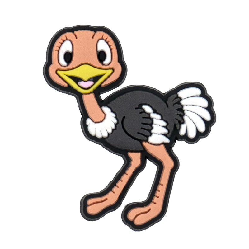 1/25 Stück PVC-Schuhcharms: Pandas, Pferde, Hasen, Schweine, Koalas – Cartoon-Pins für Damen, Herren und Kinder – Schuhdekorationen und Accessoires für Clogs – Detail 12