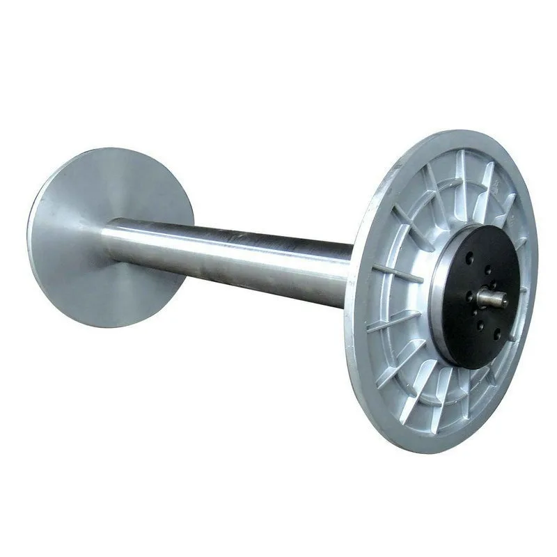 Machining Aluminum Disc Warp Weaving Shaft Empty Disc Aluminum Air Jet Loom Warp Weaving Shaft Air Jet Loom