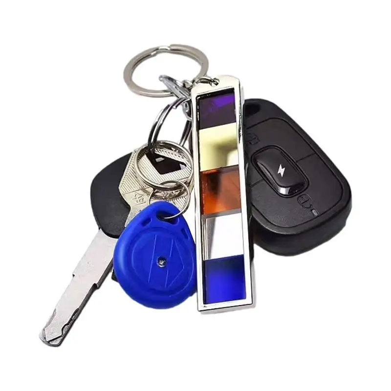 5 In 1 Multi-Functional Verification Lens Five-Light Card Detector Keychain For Baggage Key Rings For Mahjong Pai Gow Poker