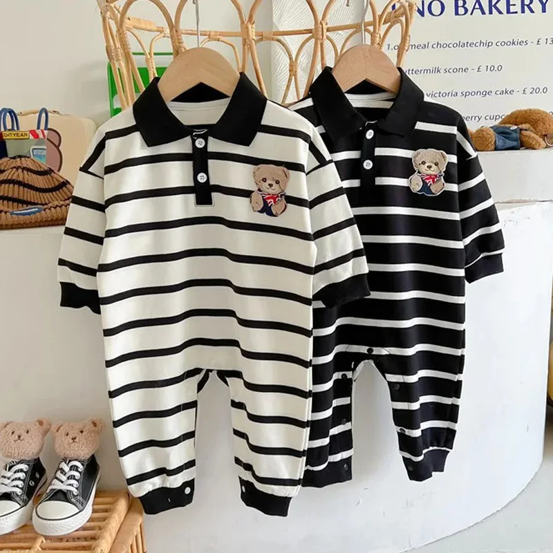 

Casual Bear Baby Jumpsuit Toddler Romper for Boys Girls Clothes Spring Autumn Cotton Kids Onesie Infant Toddler Outfit Clothing