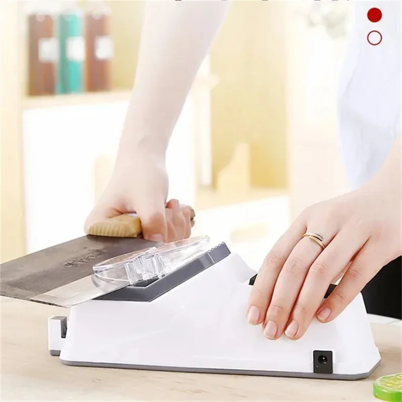 1pc Professional Electrical Knife Sharpener Sharpening Machine For Knives Diamond Stones Grinder Home Kitchen Sharpening Tools