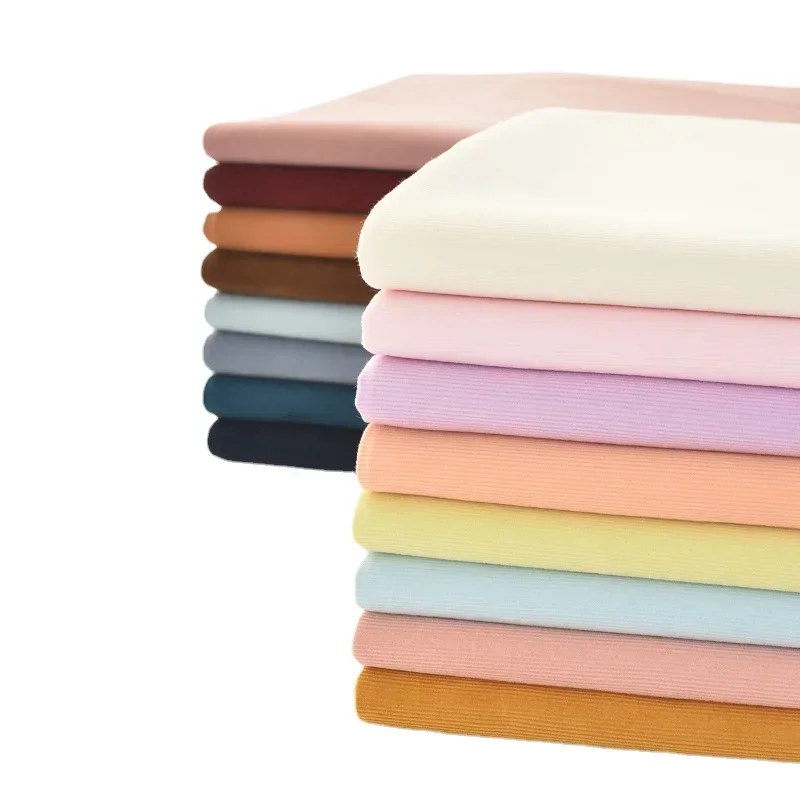 145x50 سنتيمتر القطن الخالص غرامة سروال قصير النسيج للأطفال الخريف الشتاء الملابس قمصان السراويل الحرفية مواد الخياطة