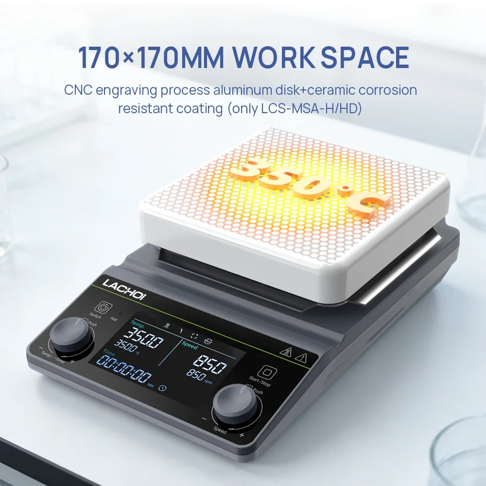 Laboratory Instruments Hot Plate Laboratory Magnetic Stirrer Hot Plate Magnetic Stirrer Rod Manufacturer Price