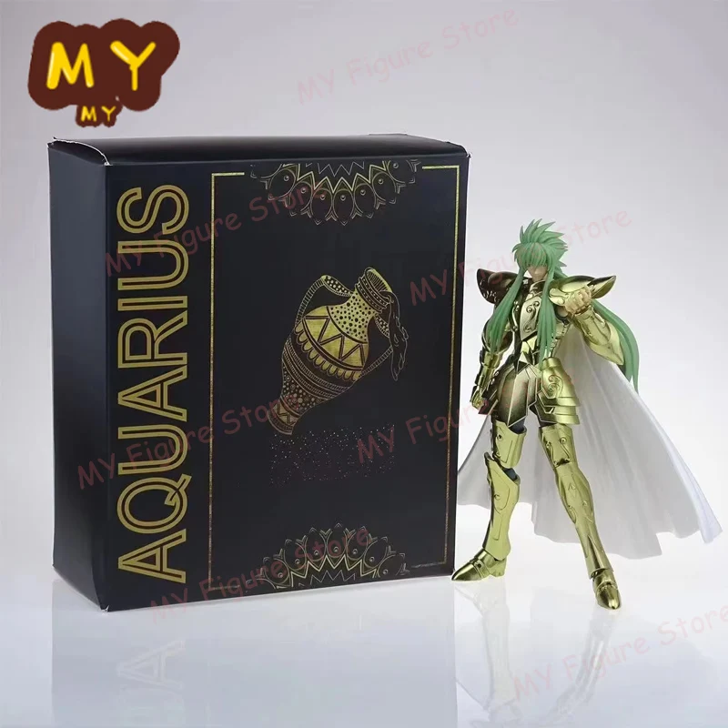 

ShineTime ST Model Saint Seiya Myth Cloth EX Aquarius Degel Gold Lost Canvas/LC Knights of the Zodiac Action Figure Kid Toy Gift