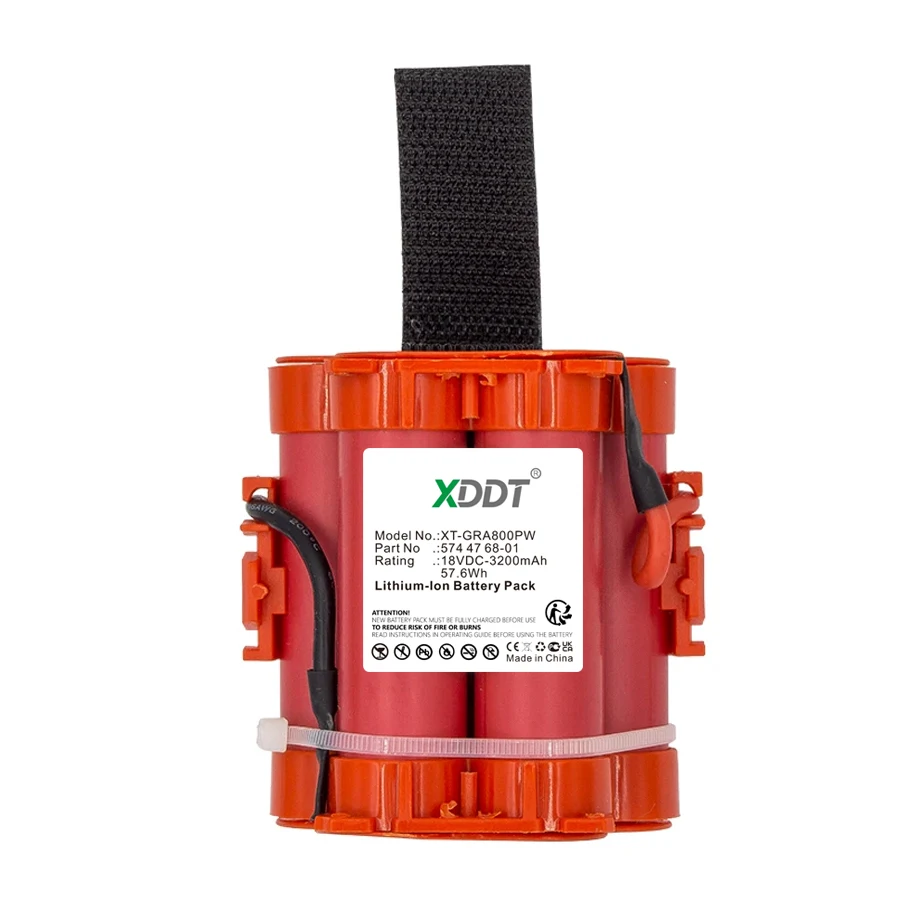XDDT 3200mAh Lawn Mower Battery for Husqvarna ROB R600 2019, ROB R800 2017 2018, ROB R1000 2017 2018 2019