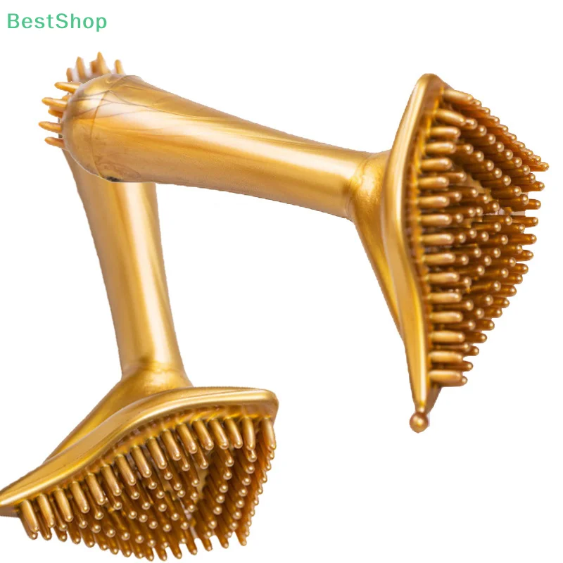 바디 슬리밍을 위한 마사지 자오선 브러시 안티 셀룰라이트 삼각형 마사지 브러시