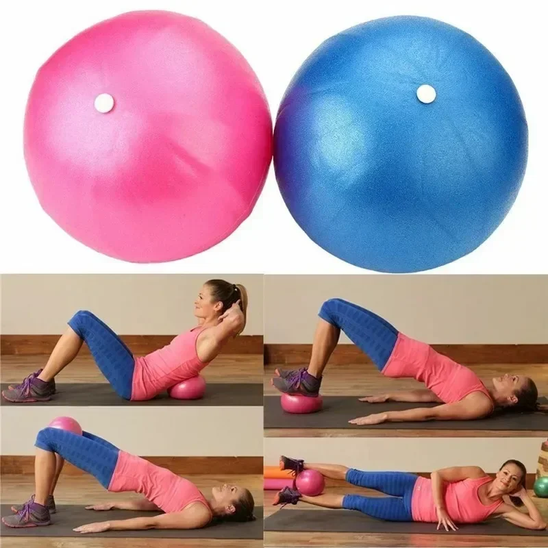 25cm Yoga Ball Gym Fitness Pilates Workout Ball Balance Exercise Yoga Core Ball Indoor Home Training Yoga Balls Anti-pressure