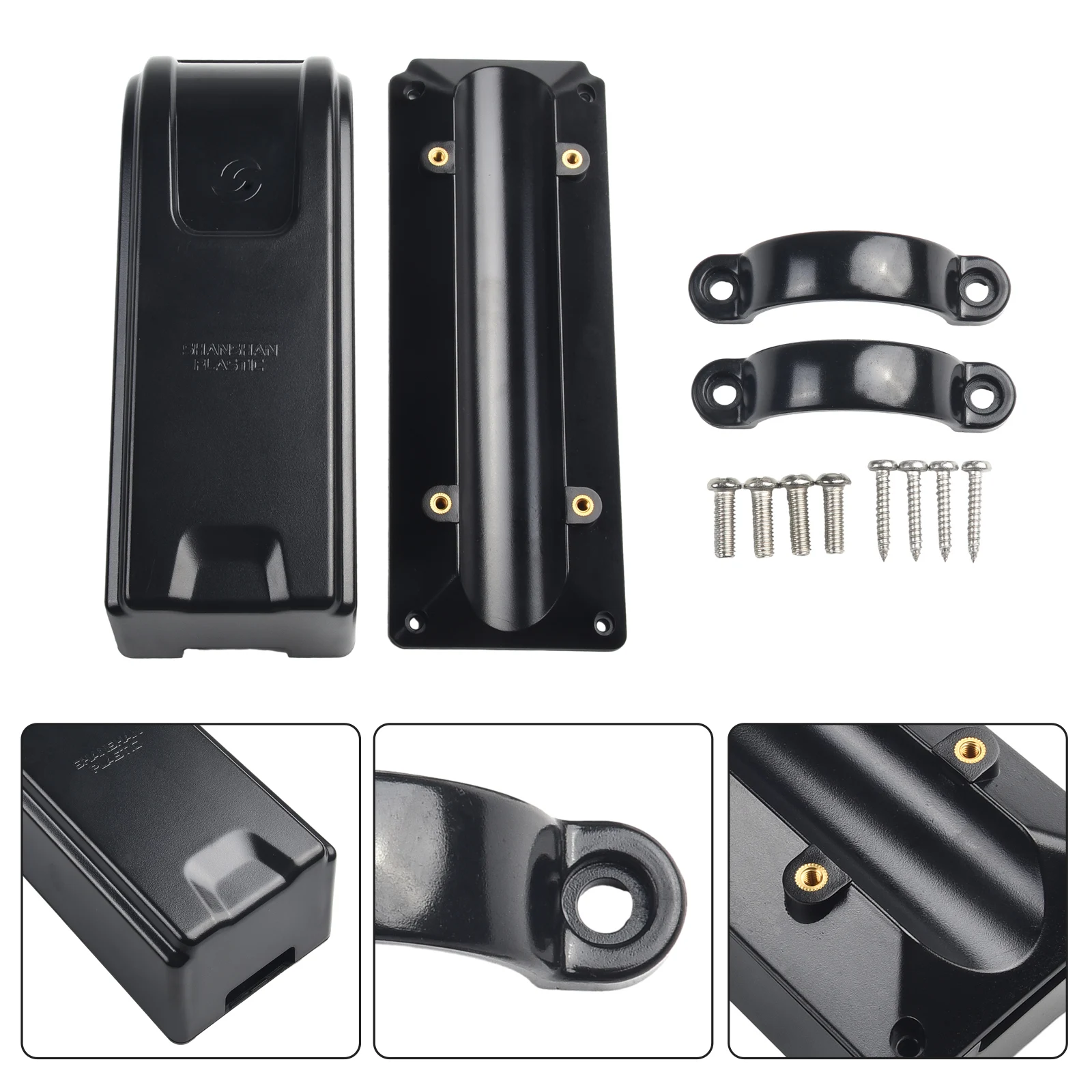 

Practical Convenient Controller Box Replacement Scooter Screws Set Accessory Black Conversion Electric bicycle