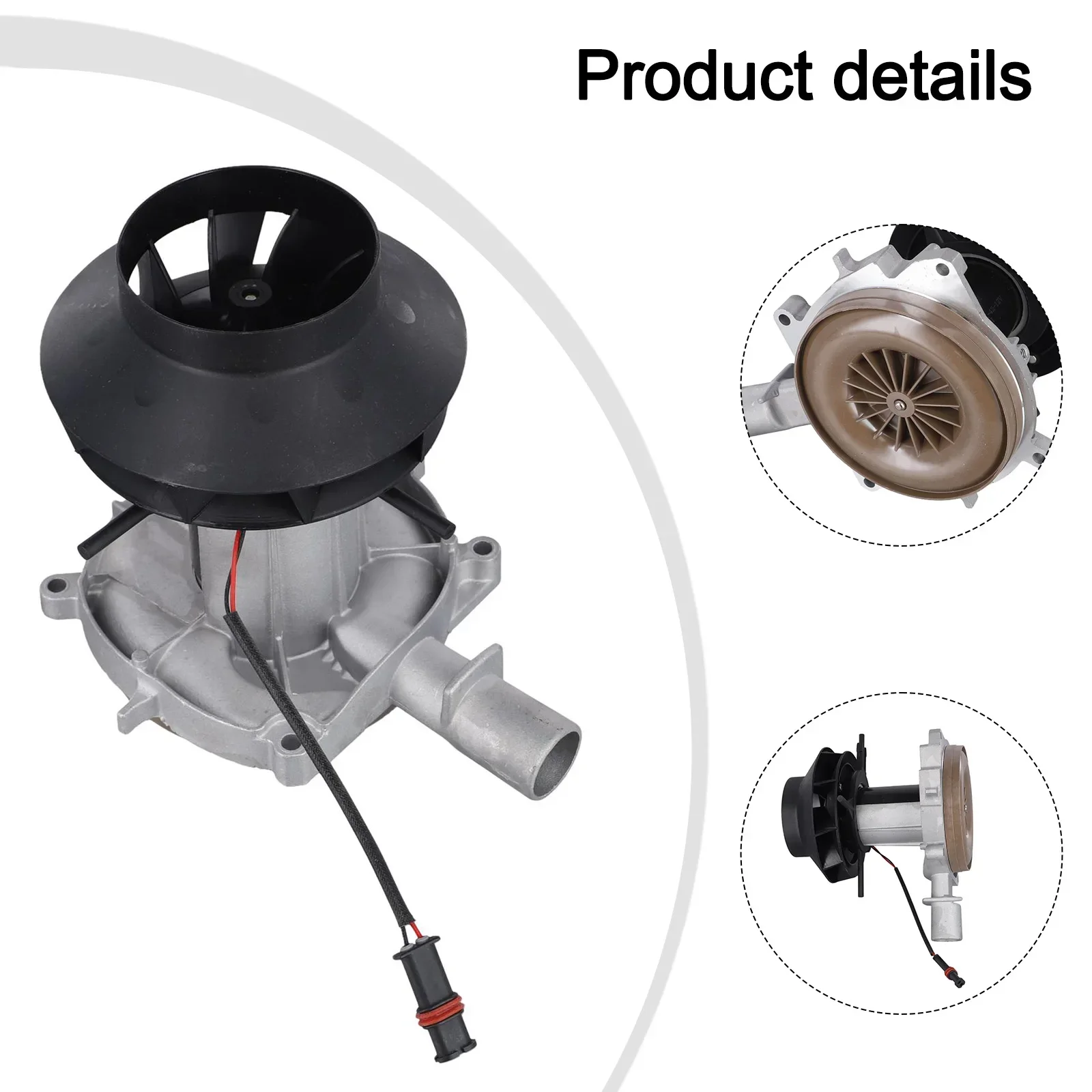 Compatibility Heater Repair Blower Motor Assembly 12V Air Fan Complete Package Effective Combustion High-quality Material