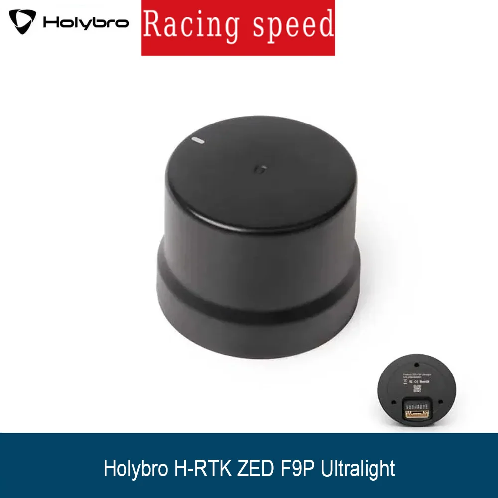 

Holybro H-RTK ZED-F9P Ultralight GNSS Module (26g) with IST8310 Compass for FPV/Cinewhoop Drone, High Precision RTK GPS