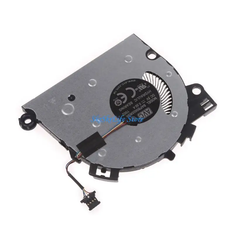 

E65E CPU Cooling Fan Laptop Cooler Portable Heatsink Fan 5V 0.5A 4Pin Radiator