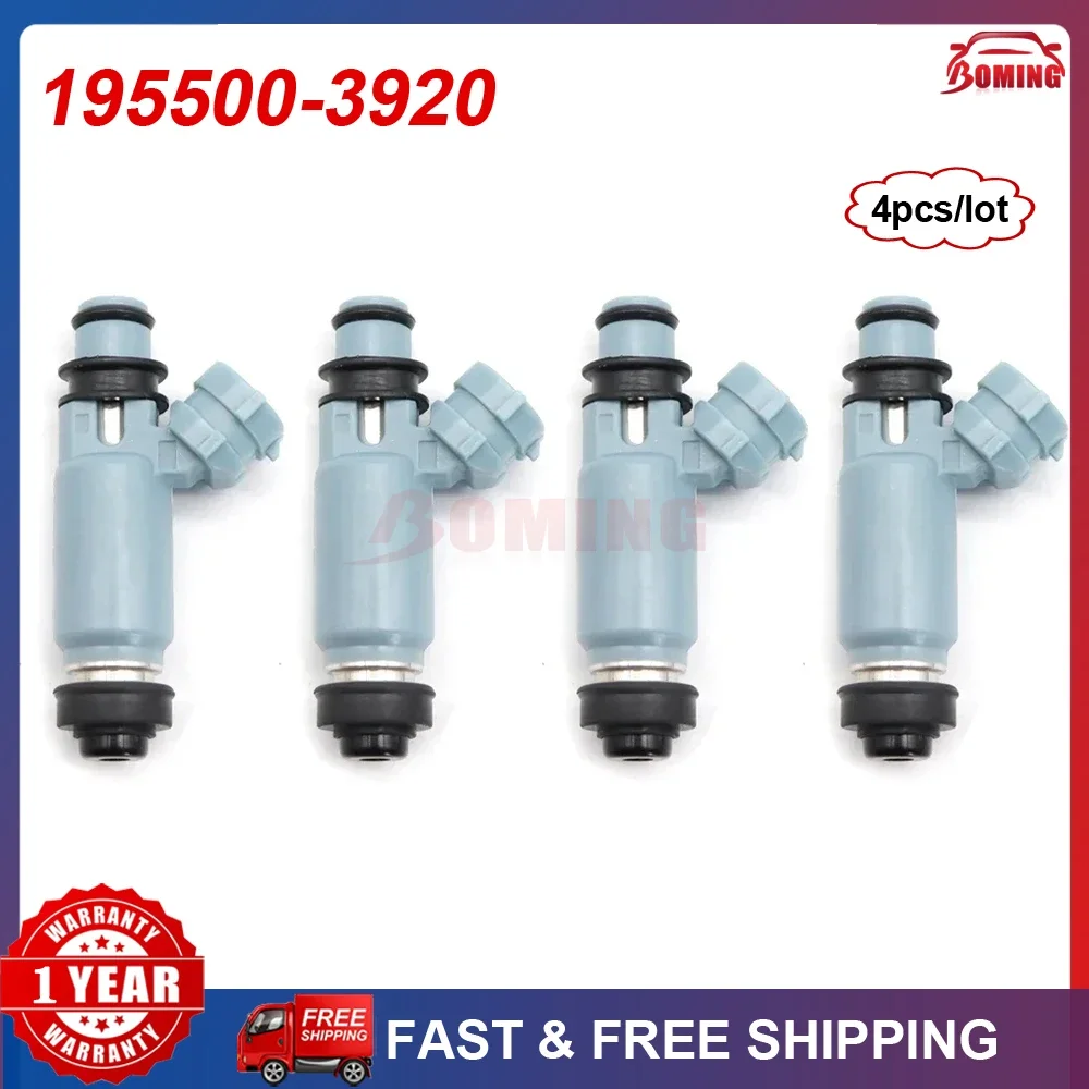 4pcs/lot 195500-3920 Car Fuel Injector Nozzle Fit For Subaru Impreza WRX 2.0L 2002 2003 2004 2005 16611-AA521 1955003920