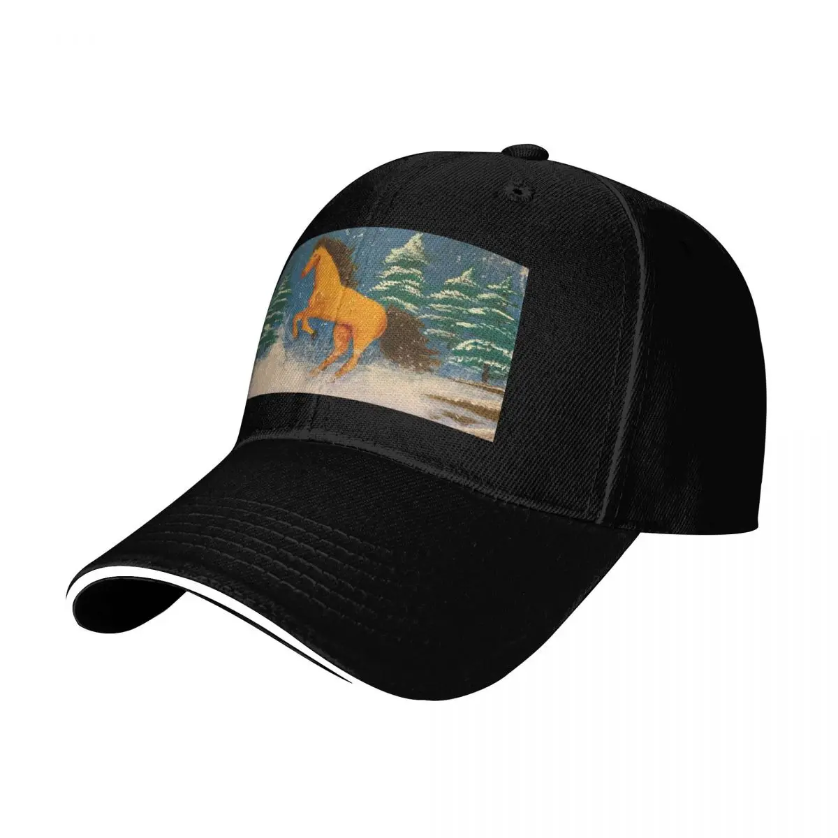 Horse of thought Baseball Cap Curved Brim Classic Fit Low Profile Unstructured Unisex for Men Women