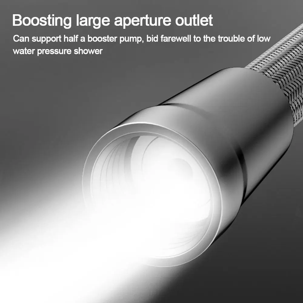 1.5/2 Meter Anti Winding Handheld Shower Hose GI/2 Universal Interface Shower Tube High Pressure Flexible Bath Shower Nylon Pipe