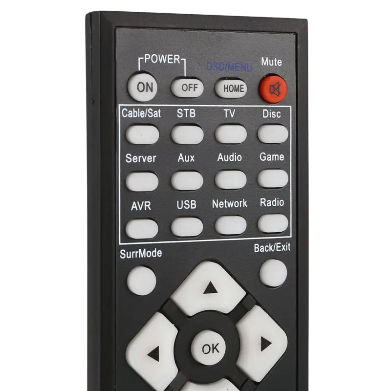 DT23 Replacement Remote Control for Kardon Amplifier AVR151S AVR161S AVR171S, Full Function, ABS Black, 2xAAA Battery