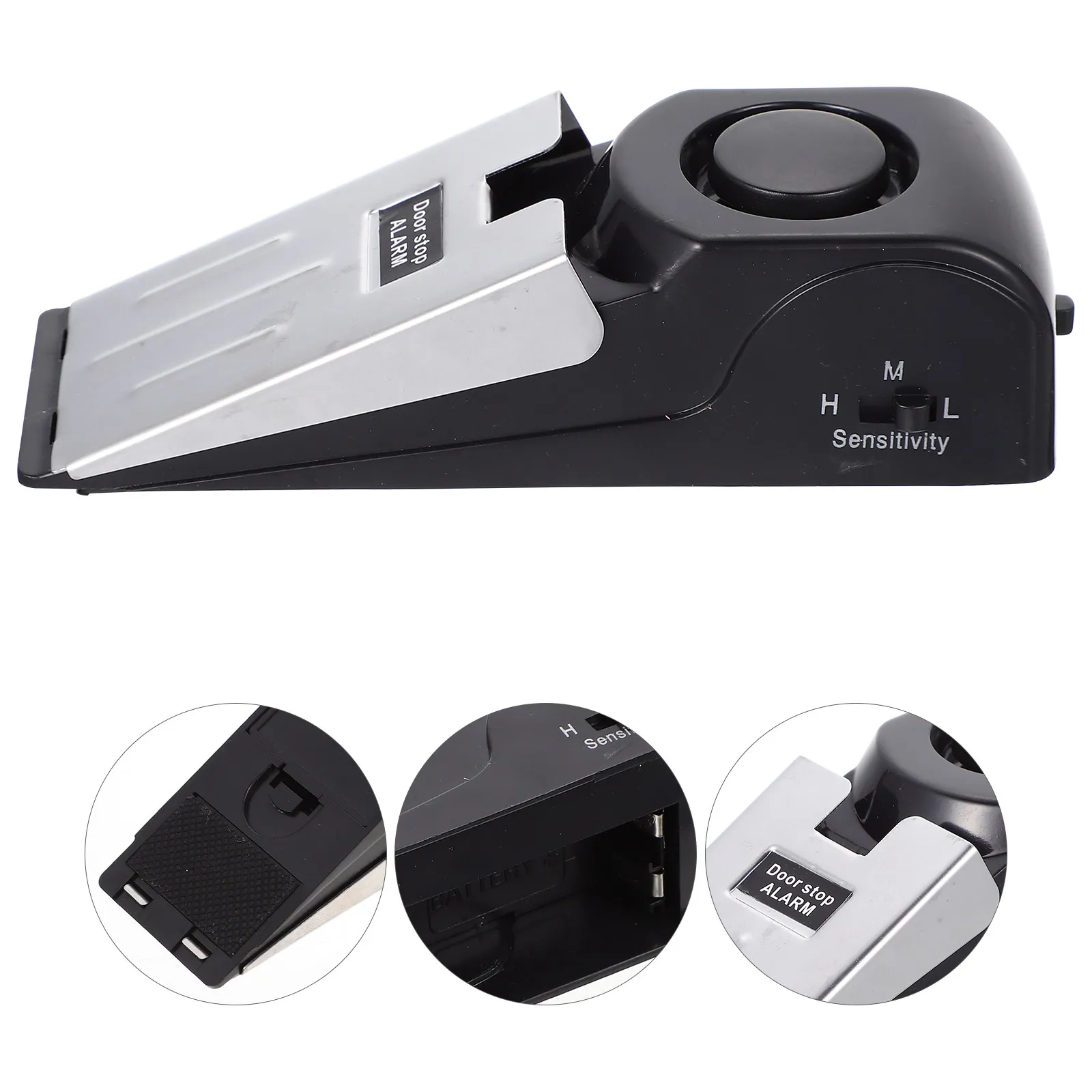 

Напольный дверной стопор с сигнализацией для защиты дома, противоскользящий, из АБС-пластика