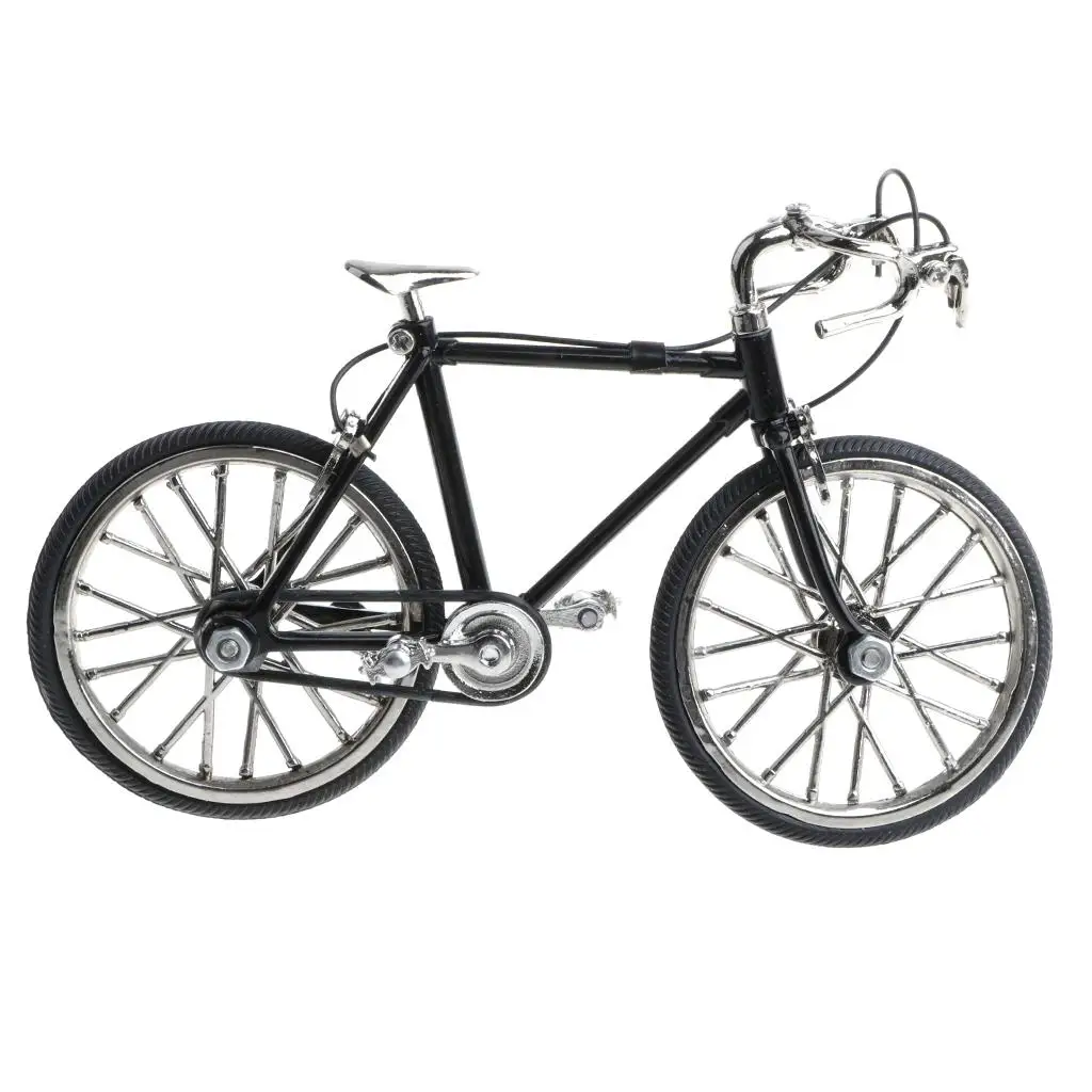 

Metal Diecast Bike Toy 1 16 Replica Bicycle Model Miniature Collection Display for Dollhouse Gift for Children