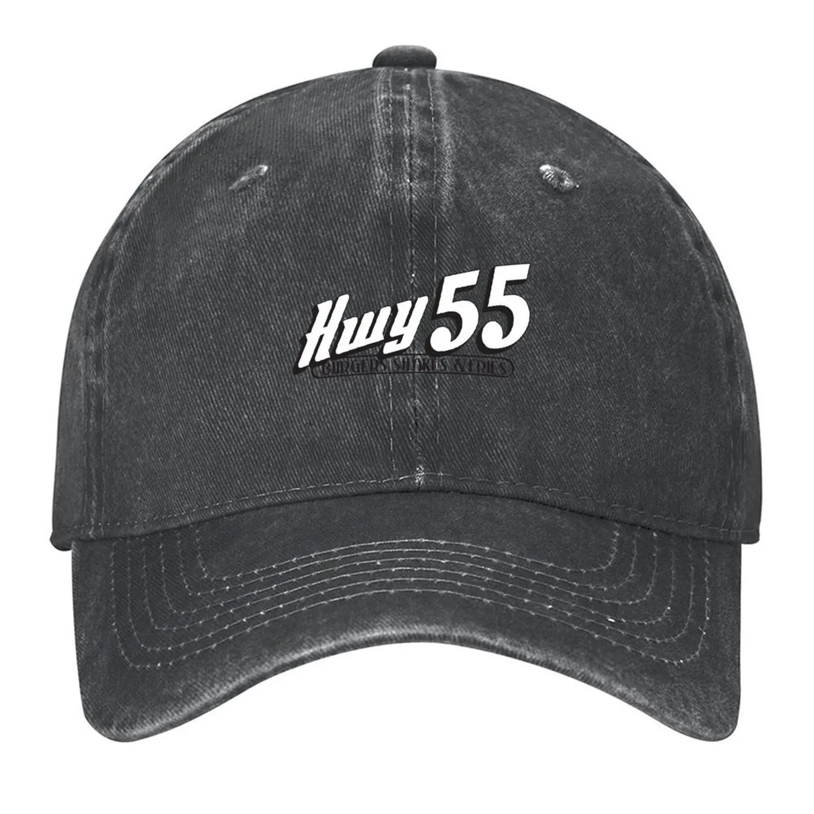 

Hwy 55 Baseball Cap Gentleman Hat custom Hat cute foam party Hat Men's Baseball Women's