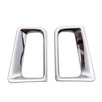 Car Rear Bumper Fog Light Lamp Cover Trim Reflector Foglight Garnish Molding for Toyota Alphard VELLFIRE 30 2015-2020
