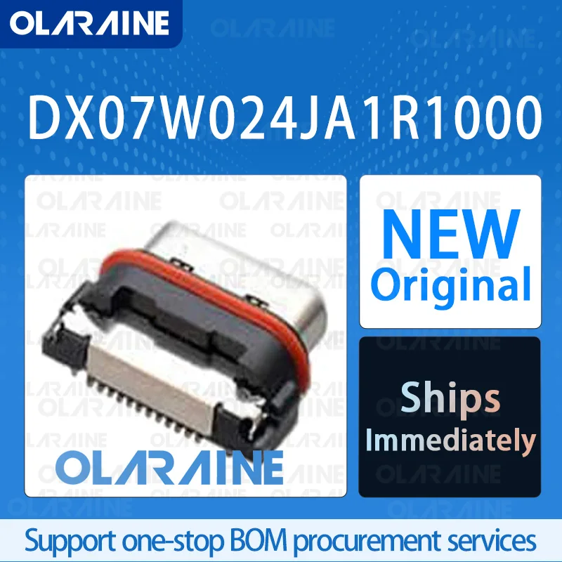 

5/10/50Pcs DX07W024JA1R1000 100% brand new and original IC chip USB connector 24 Contact 5 A