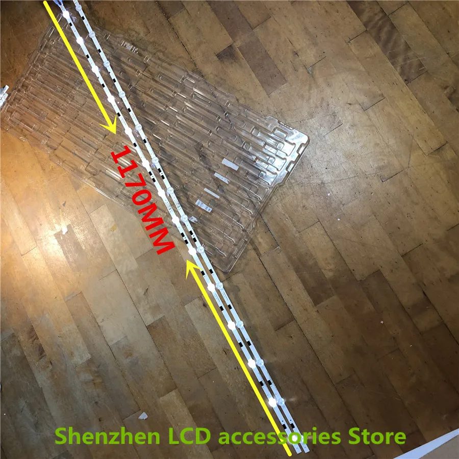 12PCS LED Backlight strip 14Lamp For Samsung 58"TV UA58H5288 2014SVS58 LM41-00091F LM41-00091G UE58J5200 BN96-32771A BN96-32772A
