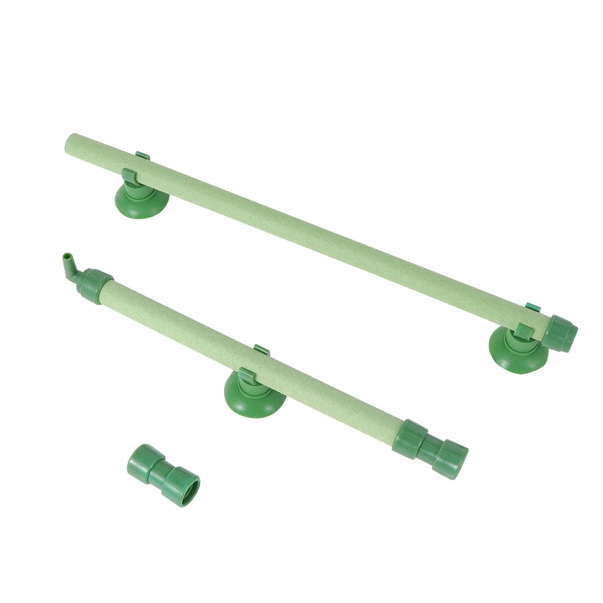

14Inch Aquarium Air Stone Tube Green Suction Cups Create Tiny Bubbles Best Partner for Air Pump Aquarium