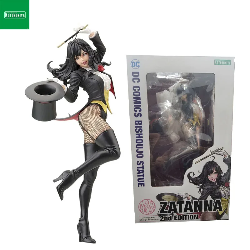 100% Genuine Boxed KOTOBUKIYA DC COMICS Zatanna 25cm 1/7 PVC Anime