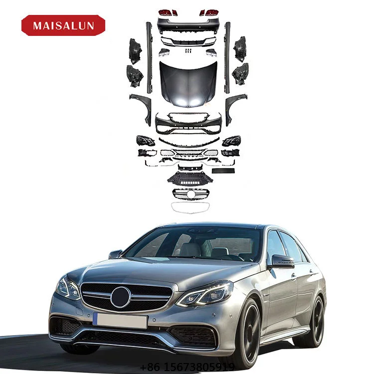 E63  Style Car Conversion Bodykit for   E Class W212 2009-2013 to 2014-2015 Car Exterior Auto Body Kit